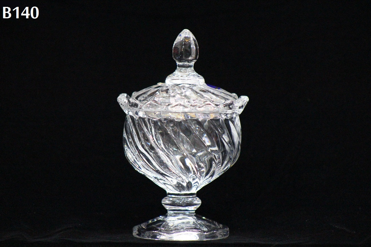 Candy Bowl with Lid, Decorative Bowl