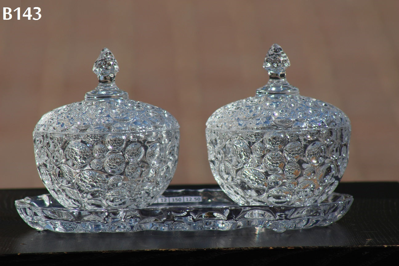 Candy Bowl with Lid, Decorative Bowl