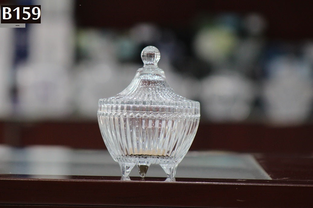 Candy Bowl with Lid, Decorative Bowl