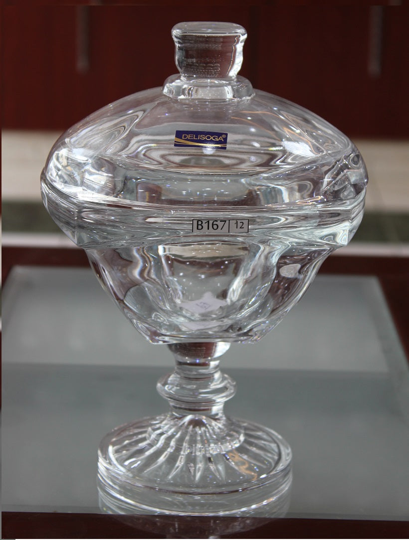 Candy Bowl with Lid, Decorative Bowl