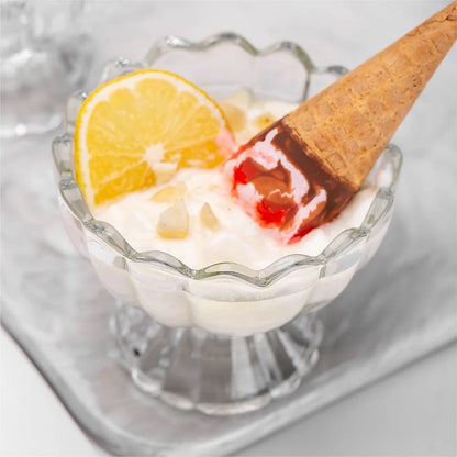 Glass Ice Cream Bowl