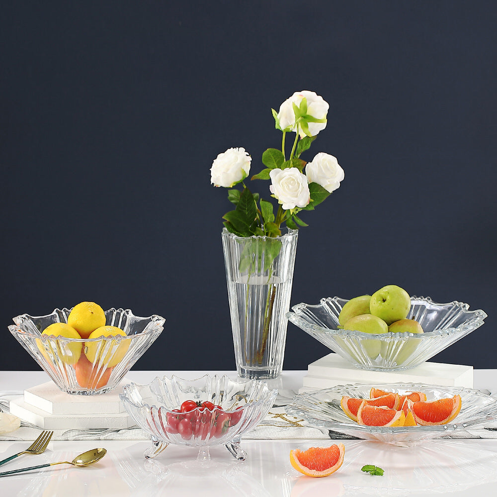 CRYSTAL Serving Plate/Fruit Plate