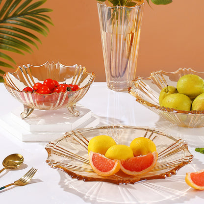 CRYSTAL Serving Plate/Fruit Plate