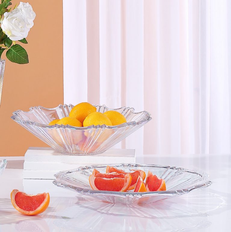 CRYSTAL Serving Plate/Fruit Plate