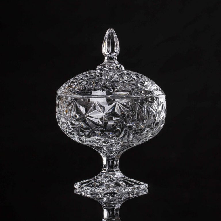 B-154-Candy Bowl with Lid, Decorative Bowl