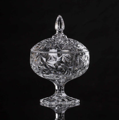 B-154-Candy Bowl with Lid, Decorative Bowl