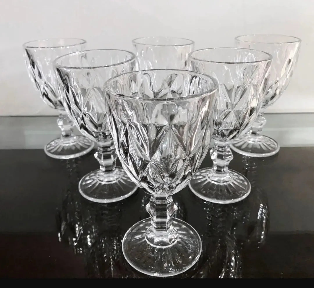 J-206-Wine Glasses, Set of 6