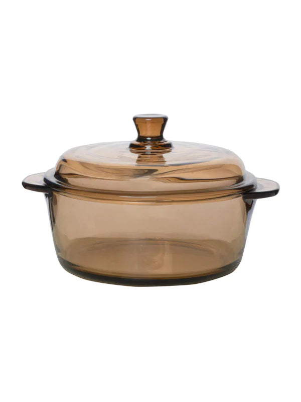 Tempered Glass Casserole with Lid