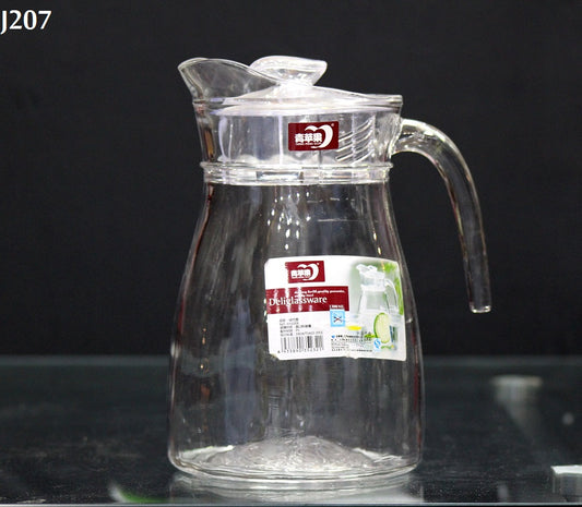 Glass Jug with Lid