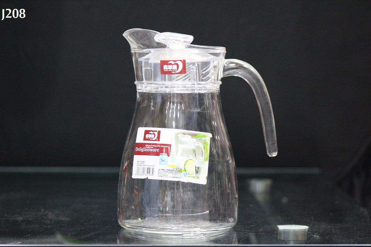 Glass Jug with Lid