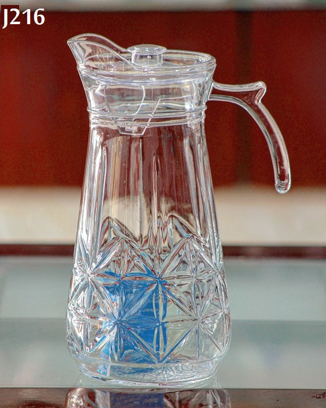 Glass Jug with Lid