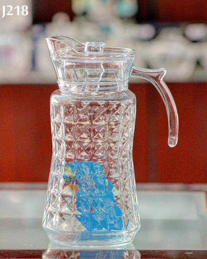 Glass Jug with Lid