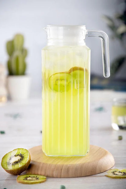 J-701-Glass Jug with Lid