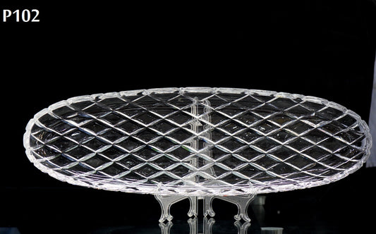 CRYSTAL Serving Plate/Fruit Plate