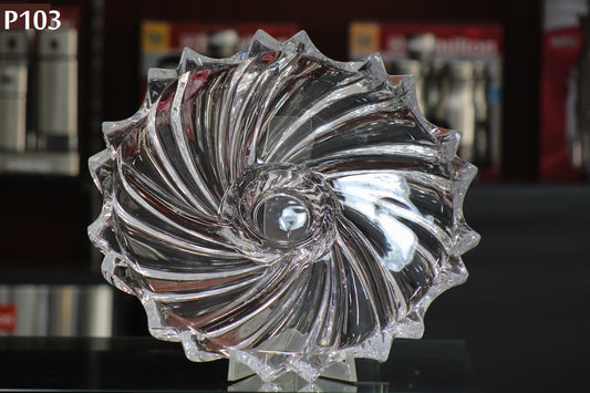 CRYSTAL Serving Plate/Fruit Plate