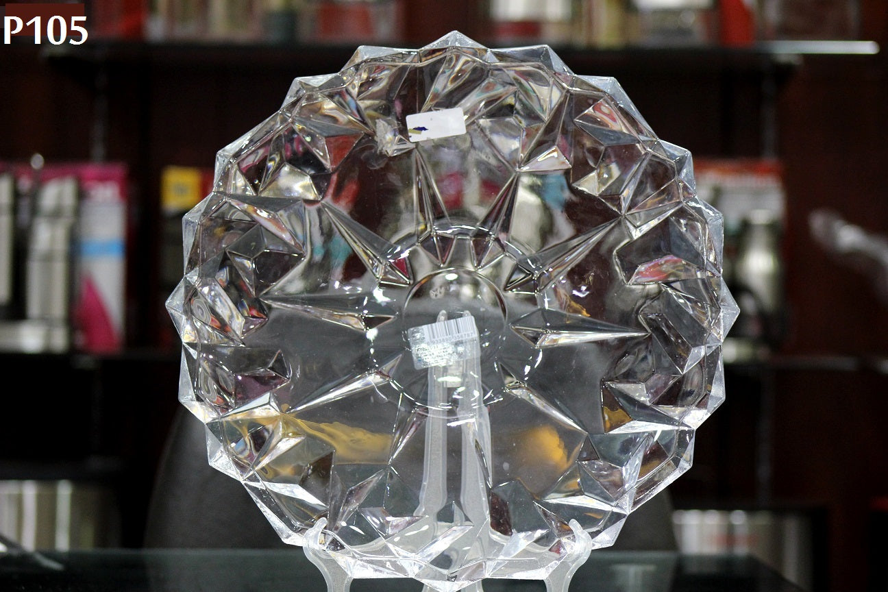 CRYSTAL Serving Plate/Fruit Plate