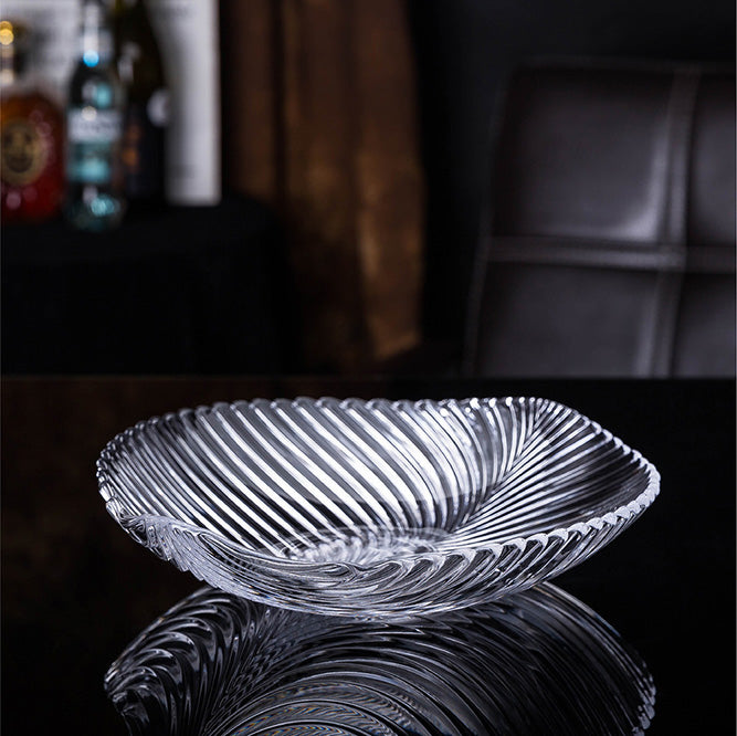 P-221-Crystal Serving Plate/Fruit Plate