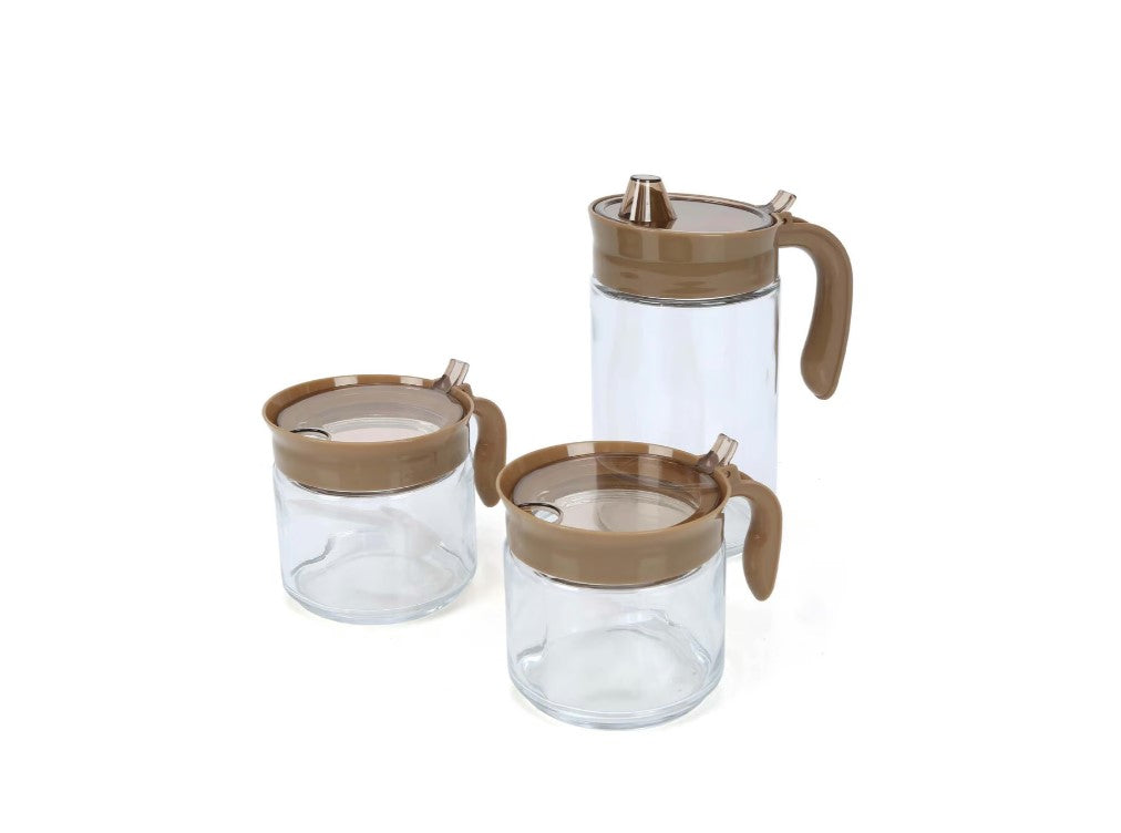 K-123- Container,Glass Food Storage Container Set