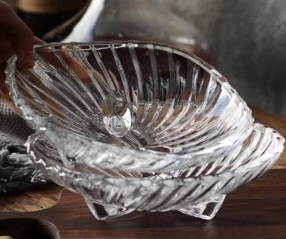 P-219-Crystal Serving Plate/Fruit Plate