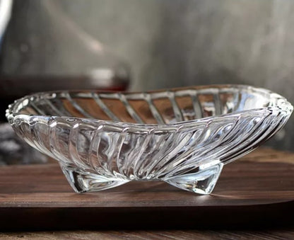 P-219-Crystal Serving Plate/Fruit Plate