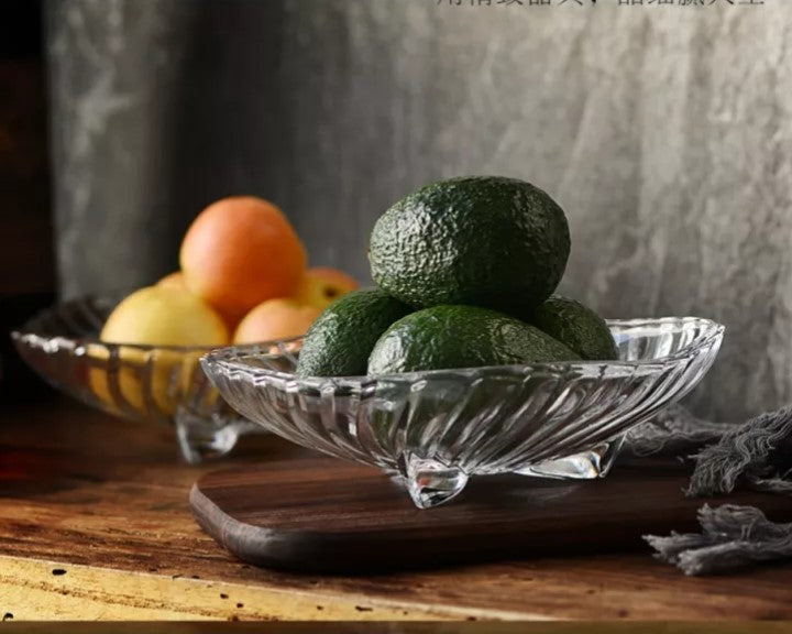 P-219-Crystal Serving Plate/Fruit Plate