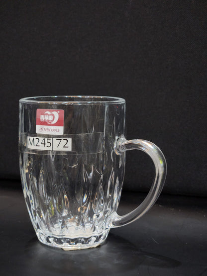 Glass Mug, Set of 8