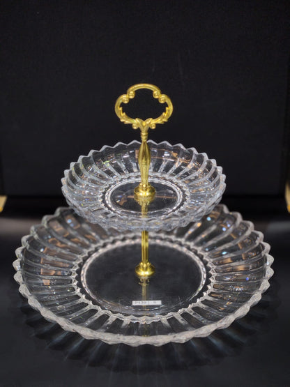 Glass Serving Fruit Plate