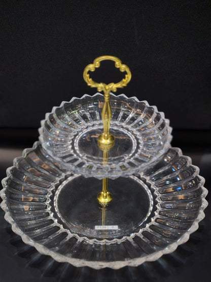 Glass Serving Fruit Plate