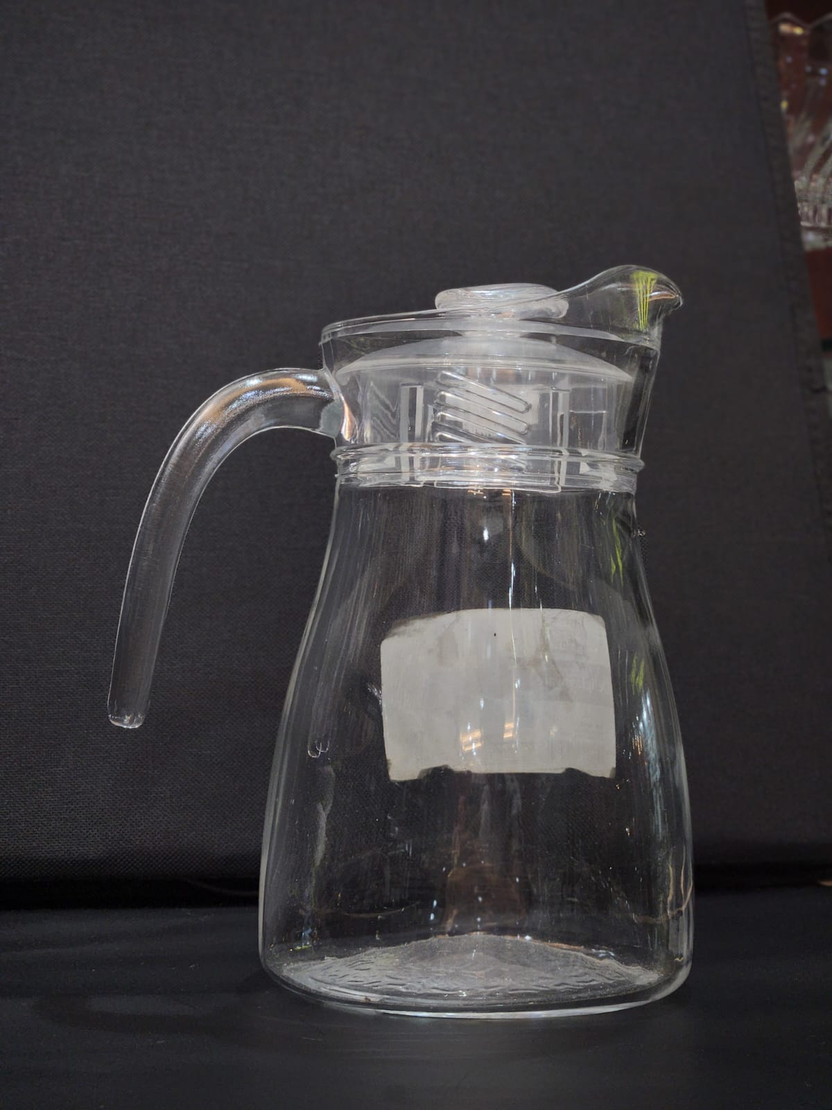 Glass Jug with Lid