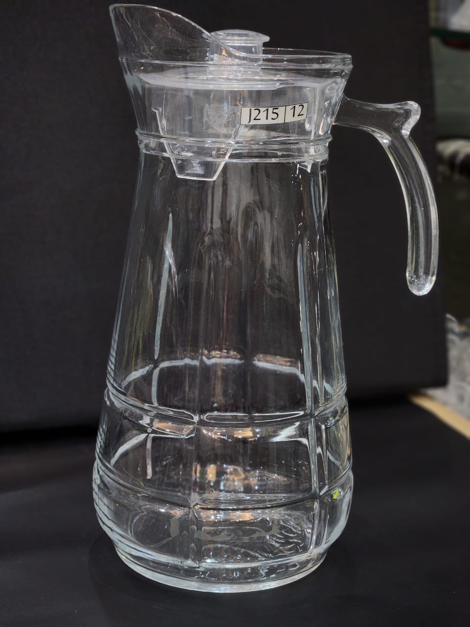 Glass Jug with Lid