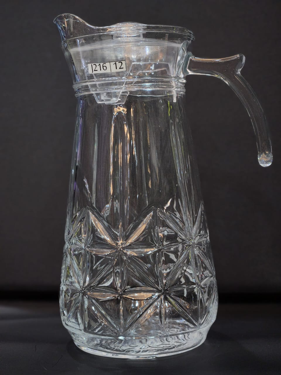 Glass Jug with Lid