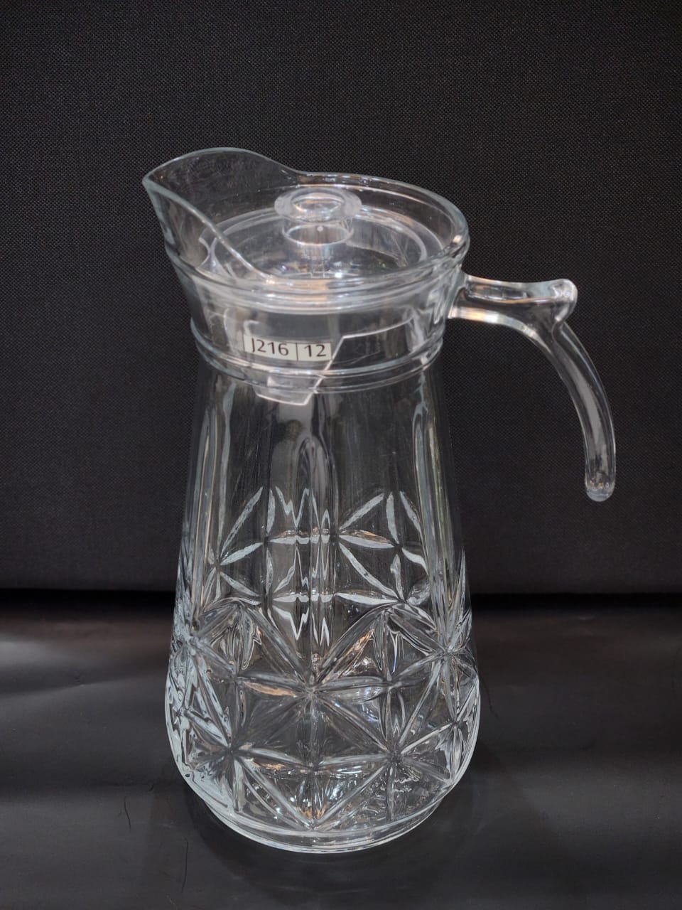 Glass Jug with Lid