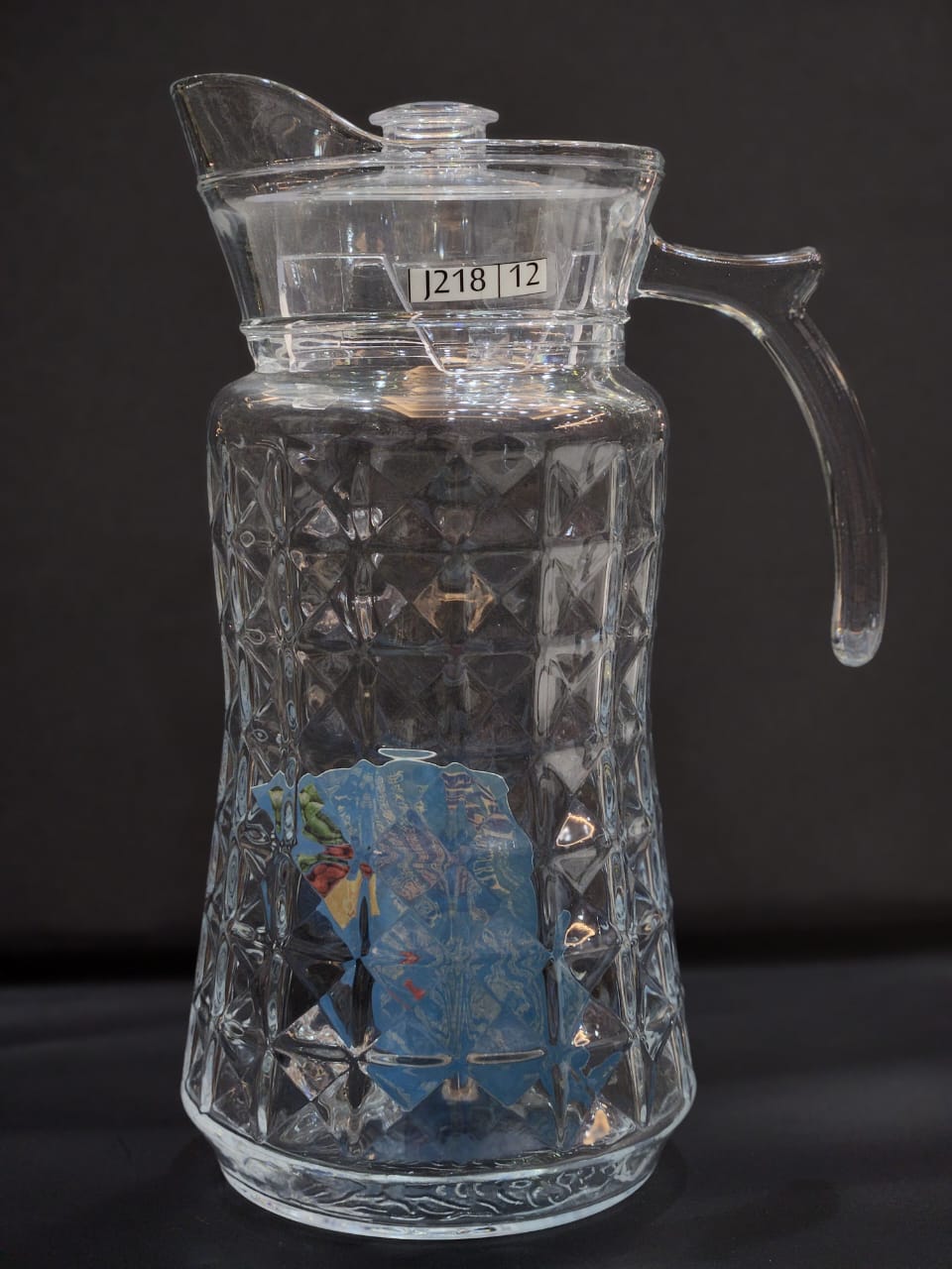 Glass Jug with Lid