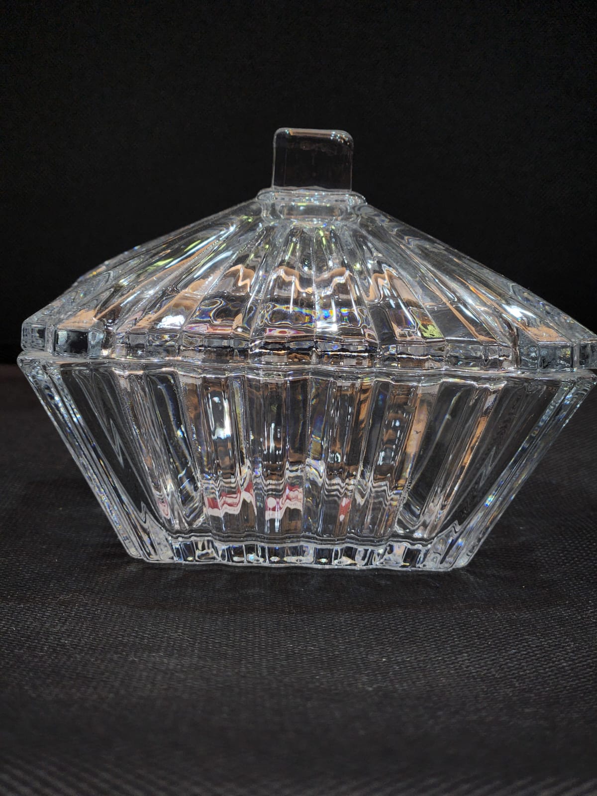 Candy Bowl with Lid, Decorative Bowl