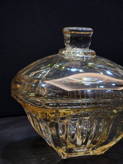 Candy Bowl with Lid, Decorative Bowl