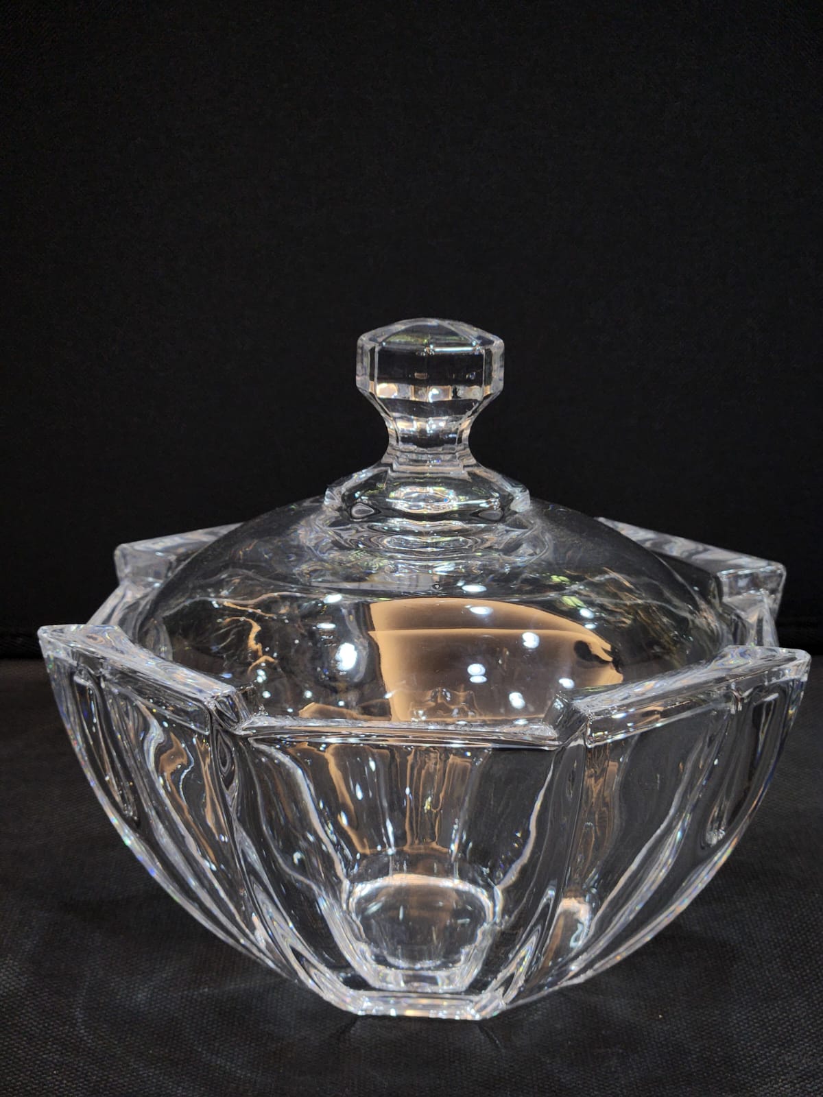 Candy Bowl with Lid, Decorative Bowl