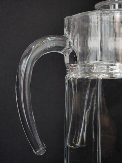 J-704-Glass Jug with Lid