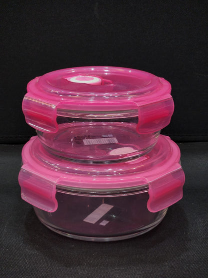 K-110- Container,Glass Food Storage Container