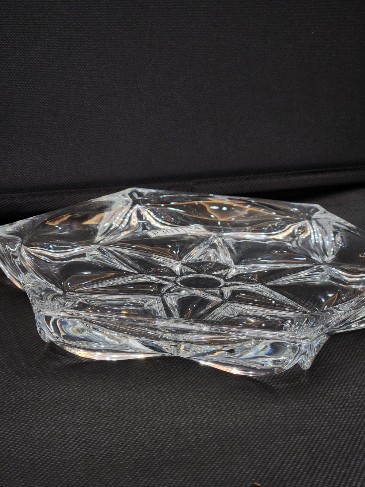 P-301-CRYSTAL Serving Plate/Fruit Plate