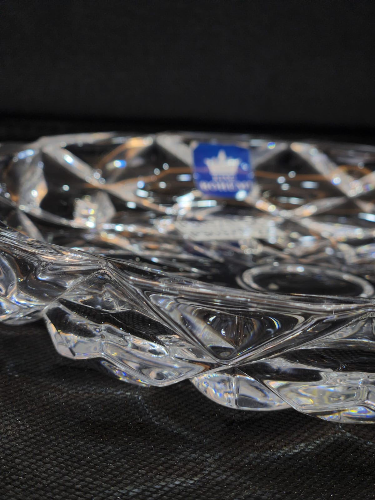 P-303-CRYSTAL Serving Plate/Fruit Plate