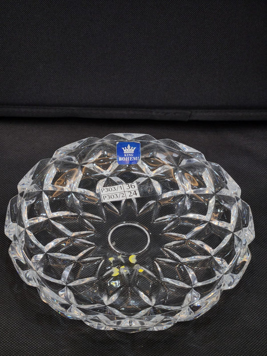 P-303-CRYSTAL Serving Plate/Fruit Plate