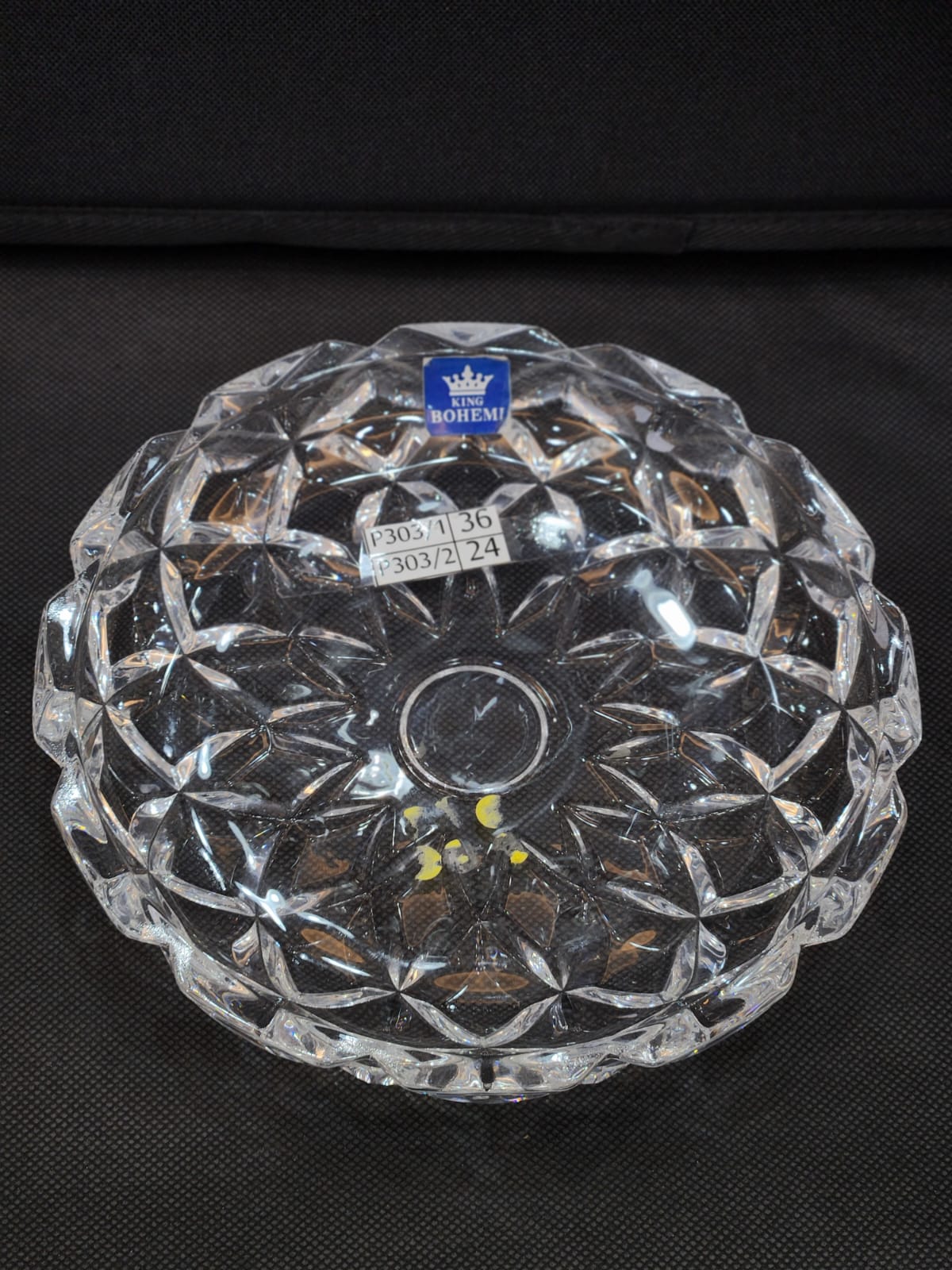 P-303-CRYSTAL Serving Plate/Fruit Plate