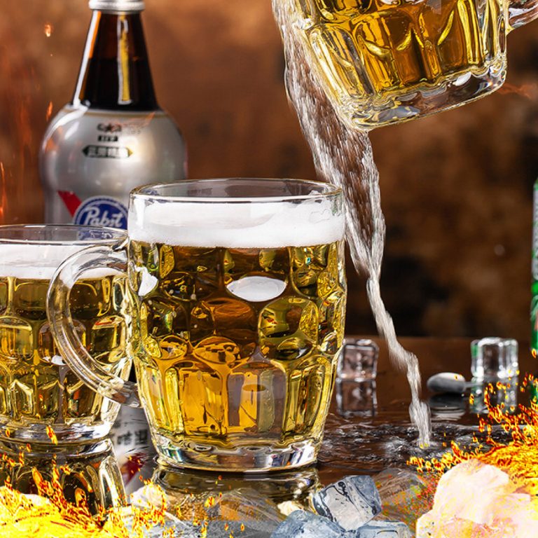 Premium Glass Beer Mugs/Beer Glasses