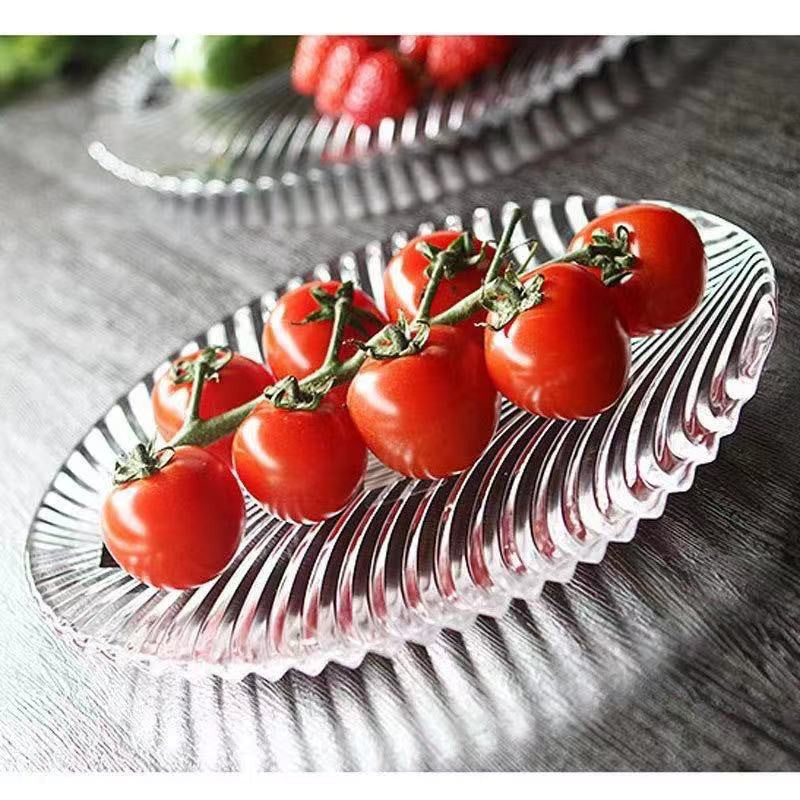 CRYSTAL Serving Plate/Fruit Plate